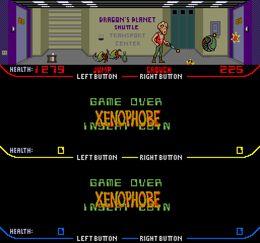 Xenophobe gameplay screenshot