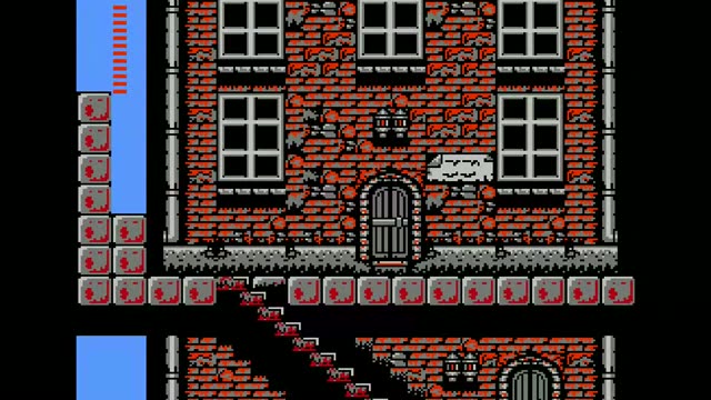 Castlevania II - Simon's Quest gameplay