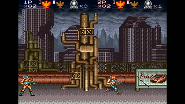 Contra III - The Alien Wars gameplay screenshot