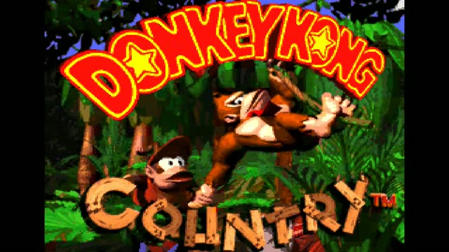 Donkey Kong Country gameplay