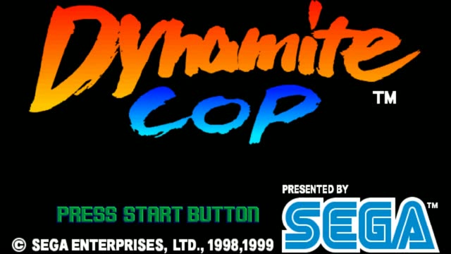 Dynamite Cop! gameplay