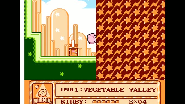 Kirby's Adventure gameplay