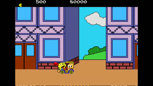 Pac-Land gameplay