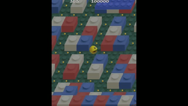 Pac-Mania gameplay