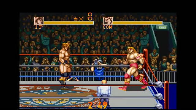 Saturday Night Slam Masters gameplay