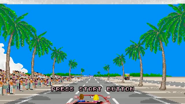 Sega Ages: OutRun (Extra Music edition) gameplay