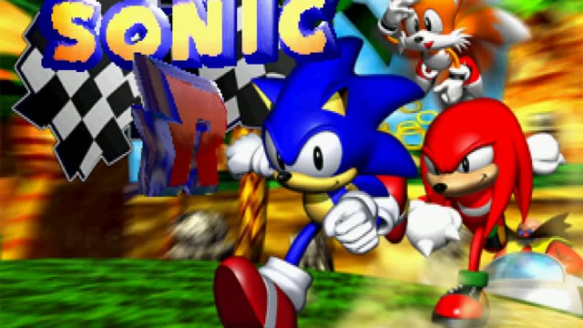 Sonic R gameplay