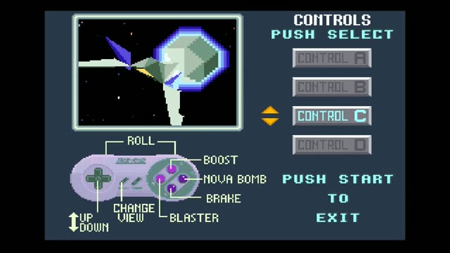 Star Fox gameplay screenshot