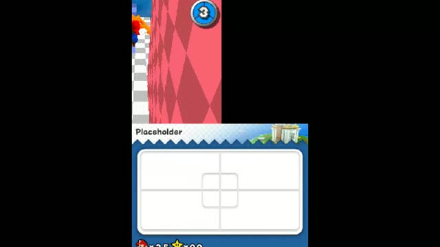 Super Mario Galaxy DS (Homebrew Demo) gameplay