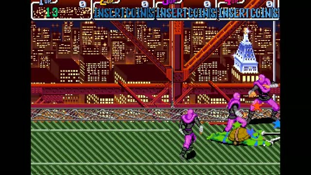 Teenage Mutant Ninja Turtles: Turtles in Time gameplay screenshot