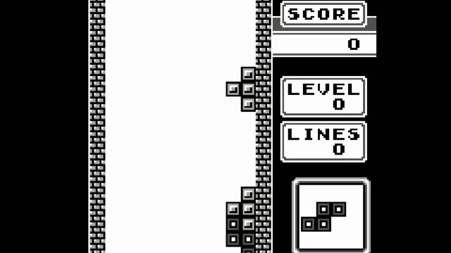 Tetris gameplay screenshot