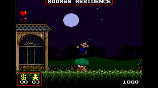 The Addams Family gameplay screenshot