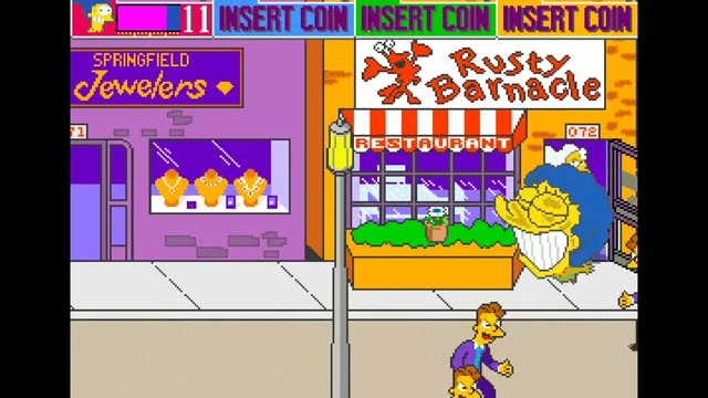 The Simpsons gameplay