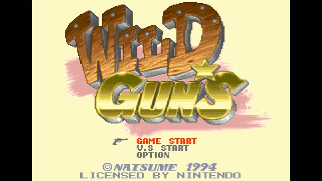 Wild Guns gameplay