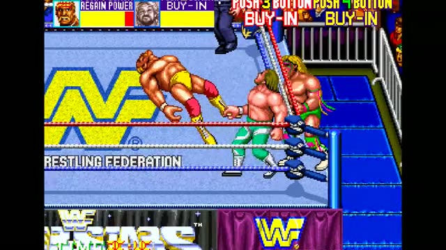 WWF WrestleFest gameplay screenshot